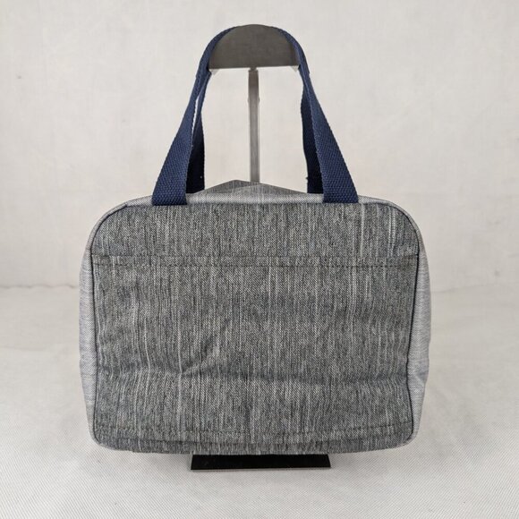 AUTH Kipling Lunch bag Grey - Used - Clean- Good Condition Made in Cambodia - Picture 2 of 15